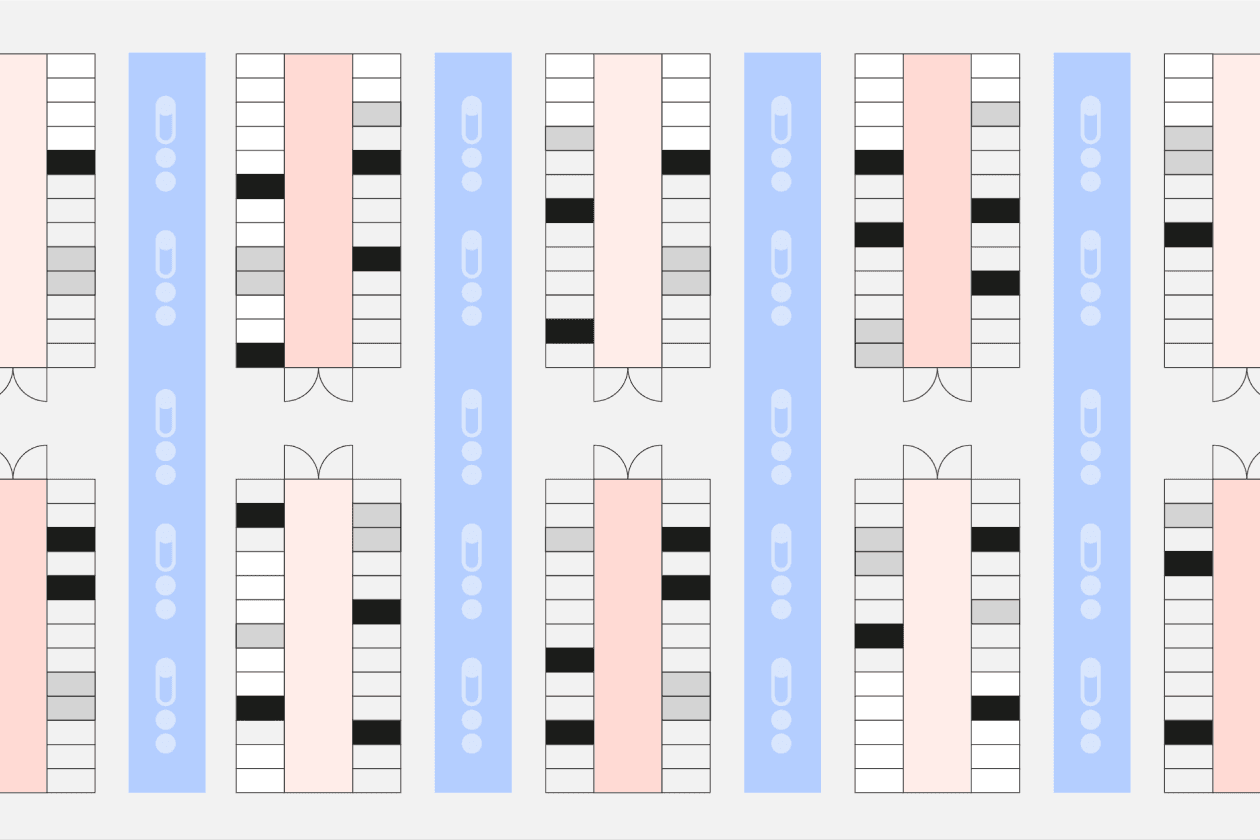 Illustration of data halls managed with Phaidra's AI for future-ready cooling systems